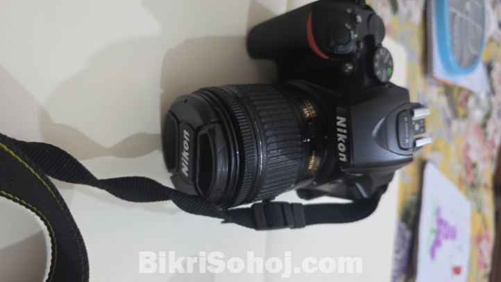 Nikon D5600 Dslr 18-55mm Lensসহ বিক্রয়।